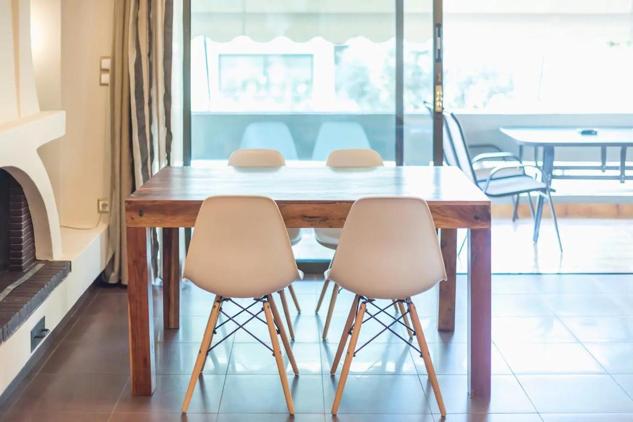 Glyfada Glass-Walled Designed Apt アテネ エクステリア 写真