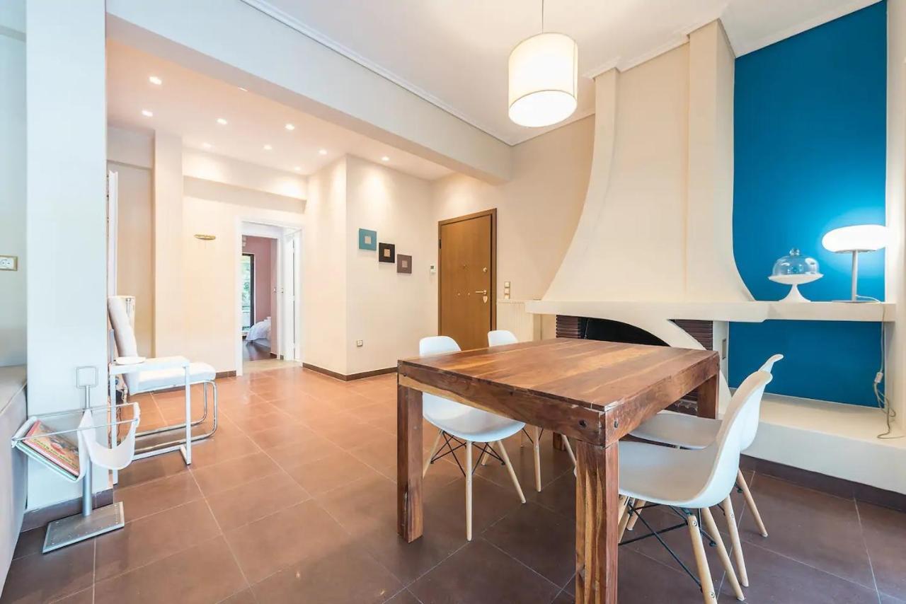 Glyfada Glass-Walled Designed Apt アテネ エクステリア 写真