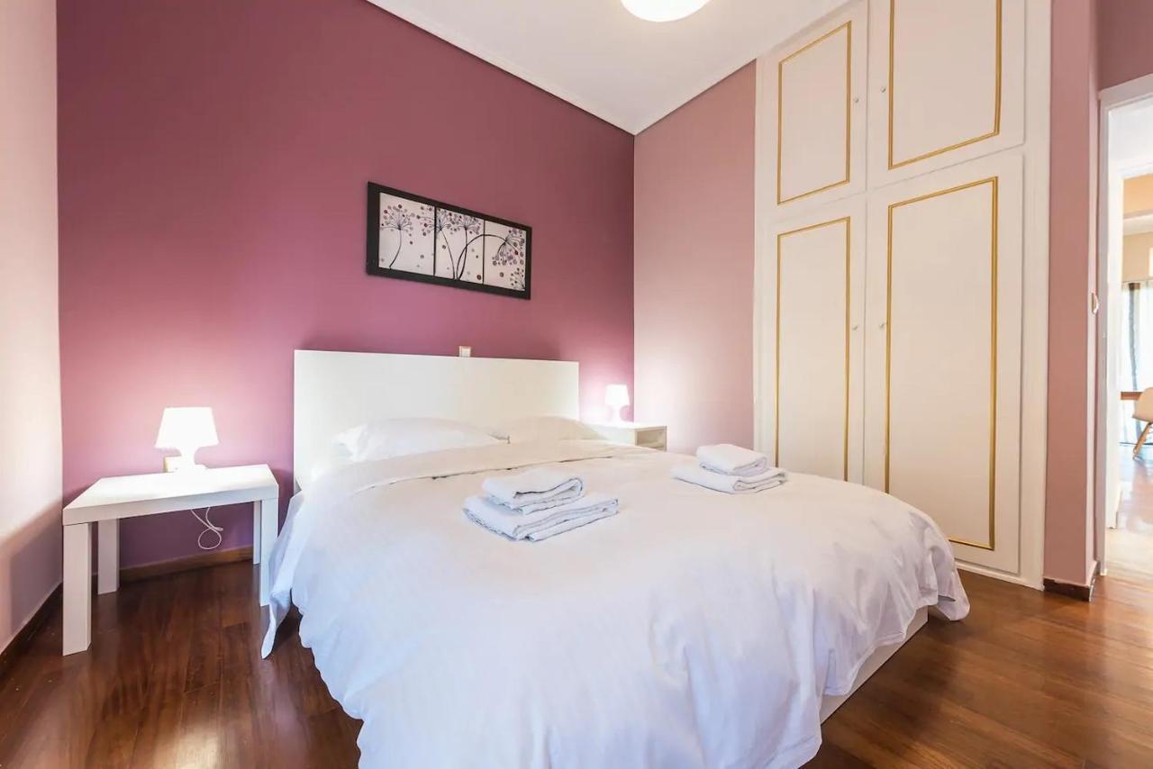 Glyfada Glass-Walled Designed Apt アテネ エクステリア 写真